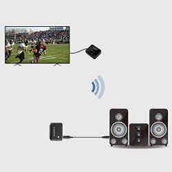 Avantree CK210 Low Latency Bluetooth Audio Receiver for Speaker & Car, Hands Free Car Kit for Home Car Stereo Audio System, Portable 3.5mm AUX Audio Adapter, Dual Link & Voice Assistant