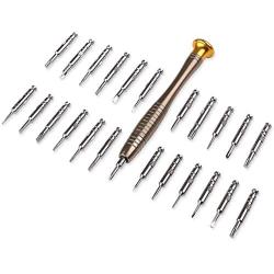 GODSHARK Precision Small Screwdriver Set,Professional Electronic Repair Tool Kit for Eyeglasses,Watch,Laptop,Digital Camera,Mobile iPhone,iPad Tablet,MacBook,Pentalobe Torx Phillips 24 bits with Case