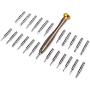 GODSHARK Precision Small Screwdriver Set,Professional Electronic Repair Tool Kit for Eyeglasses,Watch,Laptop,Digital Camera,Mobile iPhone,iPad Tablet,MacBook,Pentalobe Torx Phillips 24 bits with Case