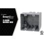 Madison Electric Products MSB2G Two Gang Device Box with Depth Adjustable, Heavy Duty 42lb