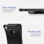 iPhone XR Case with Card Holder and[Screen Protector Tempered Glass x2Pcs] SUPBEC Protective Ultra-Thin-Slim Cover with Silicone TPU Shockproof Rubber Wallet Case for iPhoneXR 6.1''-Black