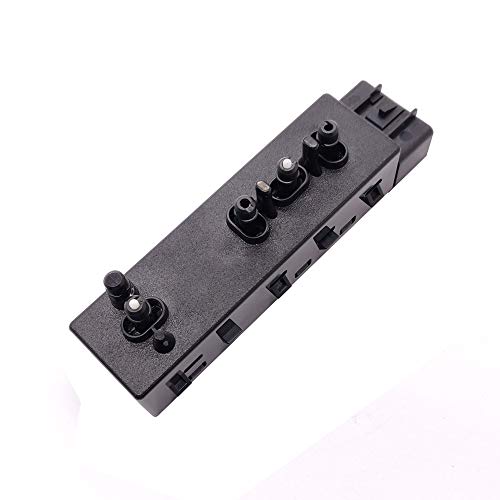 OKAY MOTOR Front Left Driver Side 8 Way Power Seat Switch Adjustment for 2006-2017 Buick Chevy GMC Cadillac Hummer Saturn 12451497