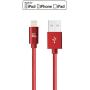 LAX iPhone Charger Lightning Cable - MFi Certified Durable Braided Apple Lightning USB Cord for iPhone 11/11 Pro Max/XS Max/X/iPad, iPod & More