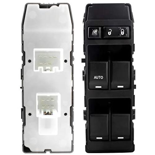 BOXI Front Left Driver Side Power Window Master Control Switch with 1 Single AUTO Button for Chrysl-er 200 300 Sebring Dodg-e Ram Charger Magnum Caliber Avenger Dokota JEE-p Compass Patriot 4602780AA