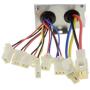 WOOSTAR Motorcycle Speed Controller 36V 500W Replacement for Electrical Scooter E Bike Bicycle Tricycle Brush