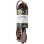 GoGreen Power GG-24820 16/2 20 Household Extension Cord - Brown