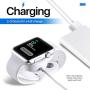 Wireless Charger Compatible with Watch Series 6, 5, 4, 3, 2, 1 – Magnetic Charging Cable – Fast Charging Portable Charger – Long Cord (1)