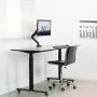VIVO Height Adjustable Monitor Arm - Single Counterbalance Desk Mount for Screens up to 27 inches, Fully Articulating Black Pneumatic Universal VESA Stand STAND-V001O VIVO Height Adjustable Monitor Arm - Single Counterbalance Desk Mount for Screens up to 27 inches, Fully Articulating Black Pneumatic Universal VESA Stand STAND-V001O