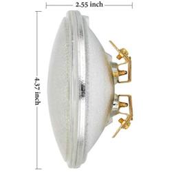 LED PAR36 Light Bulb 15W 5000K Daylight, PAR36 LED Landscape Bulb 2000LM 100W Halogen Equivalent PAR36 12V with Lenses, High Concentration Spot Light for Landscape Lighting, Off-Road Vehicle Lighting