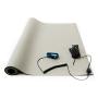 Bertech - 2059USA-2x5GKT ESD Soldering Mat Kit (Made in USA), 2 Feet Wide x 5 Feet Long x 0.06 Inches Thick, Gray, Includes a Wrist Strap and Grounding Cord, RoHS and REACH Compliant