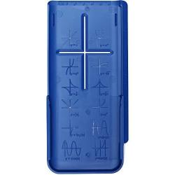 EZ Graphing Blue Hard Slide Cover for TI 84 Plus CE (See Description for Details)