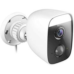 D-Link Outdoor Security Spotlight WiFi Camera, Built in Smart Home Hub Security Surveillance in Full HD, Works with Alexa (DCS-8630LH-US) White
