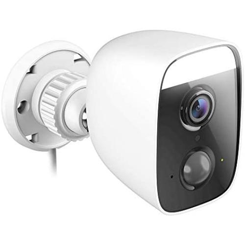 D-Link Outdoor Security Spotlight WiFi Camera, Built in Smart Home Hub Security Surveillance in Full HD, Works with Alexa (DCS-8630LH-US) White