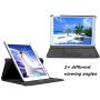 iPad Case Fit 2018/2017 iPad 9.7 6th/5th Generation - 360 Degree Rotating iPad Air Case Cover with Auto Wake/Sleep Compatible with Apple iPad 9.7 Inch 2018/2017 (National Wind)