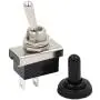 Baomain Toggle Switch SPST ON-Off Type 2 Pin 12V 10A with Waterproof Cover for Auto Car