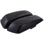 Moto Onfire Saddlebag Speaker Lids, Dual 6x9 inch, Vivid/Glossy Black, Audio Lid Fit for 2014 2015 2016 2017 2018 2019 2020 Harley Touring Road Glide, Street Glide Special