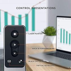 Satechi R1 Bluetooth Presentation Remote – Wireless Presenter for PowerPoint & Keynote – Compatible with MacBook Pro 2020, 2020 MacBook Air M1, 2020 iPad Air, 2020 iPad Pro