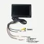 Car Backup Cameras System Build-in DVR,2 x HD 1080P 4Pin Front Rear View Camera ip69 IR Night Vision + 7'' IPS HD Split Monitor with SD Record 12V~24V for RV Truck Bus Camper Vehicle