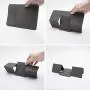 SenseAGE Double Pyramid Foldable Laptop Stand, Lightweight Laptop Stand, Anti-Slide and Portable Notebook Stand, Compatible with MacBook/MacBook Air/MacBook Pro, Tablets and Laptops up to 15”, Black SenseAGE Double Pyramid Foldable Laptop Stand, Lightweight Laptop Stand, Anti-Slide and Portable Notebook Stand, Compatible with MacBook/MacBook Air/MacBook Pro, Tablets and Laptops up to 15”, Black