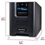 CyberPower PR1500LCDN Smart App Sinewave UPS System, 1500VA/1500W, 8 Outlets, AVR, Mini-Tower with Network Card (RMCARD205),Black
