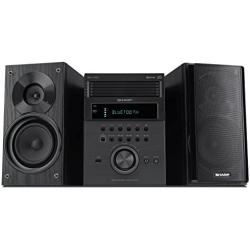 Sharp XL-BH250 Sharp 5-Disc Micro Shelf Executive Speaker System with Bluetooth, USB Port for MP3 Playback, AM/FM, Audio in for Digital Players