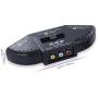 Fosmon A1602 RCA Splitter with 3-Way Audio, Video RCA Switch Box + RCA Cable for Connecting 3 RCA Output Devices to Your TV