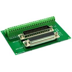 CZH-LABS DSUB DB50 Male/Female Header Breakout Board, D-SUB Breakout Moudle.