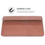 MoKo 10-11 Inch PU Leather Tablet Sleeve Bag Carrying Case Fits iPad Pro 11, iPad 8th 7th Generation 10.2, iPad Air 4 10.9, iPad Air 3 10.5, iPad 9.7, Galaxy Tab A 10.1, Tab S6, Tab S6 Lite, Tab S7