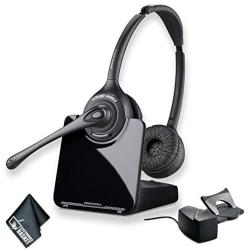 Plantronics CS520 Wireless Headset System Bundle and HL10 Handset Lifter