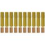 Royal Designs 4 Inch Candle Drip Sleeves Chandelier Socket Covers with Paper Insulation, Beige, Set of 10
