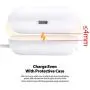 Airpods Pro Charger, Wireless Charger for Airpods/Airpods Pro Case, Wireless Charging Station for Airpods Earbuds, Wireless Charger Pad for Airpods Pro Earpods White Airpods Pro Charger, Wireless Charger for Airpods/Airpods Pro Case, Wireless Charging Station for Airpods Earbuds, Wireless Charger Pad for Airpods Pro Earpods White