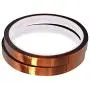 WIRESTER 2 Rolls 10mm X 30m (100ft) High Temperature Heat Resistant Tape Electronic Polyimide Tape for Masking, Soldering, Electrical, Heat Transfer Vinyl, 3D Printers WIRESTER 2 Rolls 10mm X 30m (100ft) High Temperature Heat Resistant Tape Electronic Polyimide Tape for Masking, Soldering, Electrical, Heat Transfer Vinyl, 3D Printers