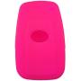 Coolbestda Rubber 4 Buttons Smart Key Fob Cover Case Protector Keyless Jacket Holder for 2018 Toyota Camry C-HR Prius HYQ14FBC Rose
