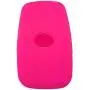 Coolbestda Rubber 4 Buttons Smart Key Fob Cover Case Protector Keyless Jacket Holder for 2018 Toyota Camry C-HR Prius HYQ14FBC Rose