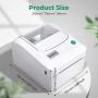 MUNBYN USB Thermal Label Printer for Windows Mac 4x6 Thermal Printer One Click Set up Shipping Label Printer Great for Labeling, Filing, Mailing, Barcodes and More
