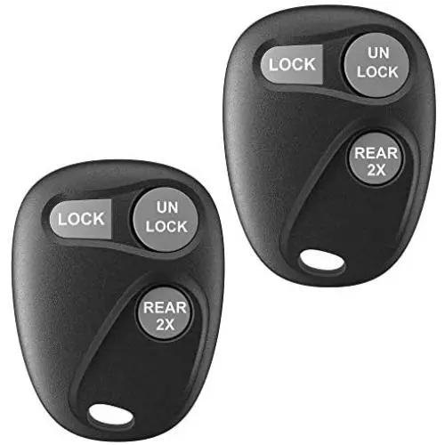VOFONO 3 Buttons Keyless Entry Remote Control Key Fob Car Remote Fits for Chevrolet Tahoe 1996-2000/Suburban 1997-1999/Yukon1997-1999/Express 1997-2002 ABO1502T 16245100-29, 16245105