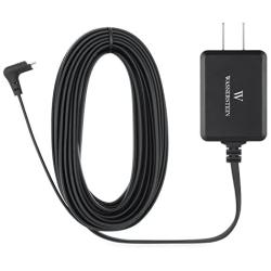 Wasserstein Outdoor Quick Charge 3.0 Power Adapter Compatible with Arlo Pro, Pro 2, Go, Weatherproof (Black)