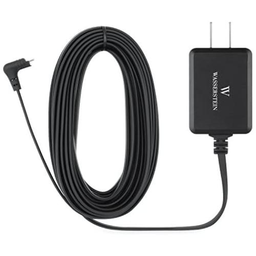 Wasserstein Outdoor Quick Charge 3.0 Power Adapter Compatible with Arlo Pro, Pro 2, Go, Weatherproof (Black)