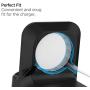 Spigen S350 Designed for Apple Watch Stand for 44mm/40mm Series 6/SE/5/4 and 42mm/38mm Series 3/2/1 - Black