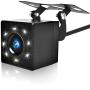 Rear View Camera, 12V 8 LED Backup Camera Night Vision Waterproof 150° View Angle, HD Reversing Camera with Parking Guidelines Mirror Image, Universal for 12V Car/Minitruck/RV/SUV/Minivan/Camper