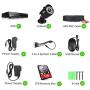 XVIM 8CH 1080P Security Camera System Outdoor with 1TB Hard Drive Pre-Install CCTV Recorder 8pcs HD 1920TVL Outdoor Home Security Surveillance Cameras Night Vision Easy Remote Access Motion Alert