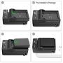 LP-E10 Battery Charger, LP Charger Compatible with Canon EOS Rebel T7, T6, T5, T3, T100, 4000D, 3000D, 2000D, 1500D, 1300D, 1200D, 1100D & More (Not for T3i T5i T6i T6s T7i)