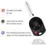 VOFONO Keyless Entry Remote Key Fob Fits for Ford Fusion/Edge/Escape/Expedition/Five Hundred/Flex/Freestyle/Mustang/Mercury/Taurus And Lincoln Navigator Replacement for P/N:OUC6000022, 164-R701