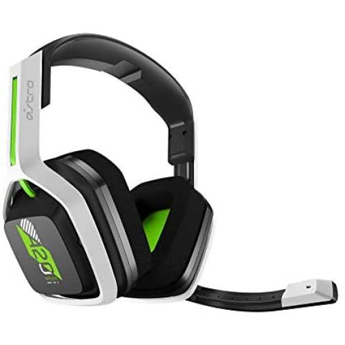 ASTRO Gaming A20 Wireless Headset Gen 2 for Xbox Series X | S, Xbox One, PC & Mac - White /Green