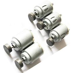 Mini Vibration Motor 140 Mini Vibration Motor DC 1.5-3V 5200RPM for Electric Toys Replacement - (5 Pcs)