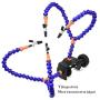 Toolour Helping Hands Soldering Third Hand Tools - 4 Arms with Adjustable Vise Tabletop Clamp Base for Electronics Repair Assembly Painting Jewelry DIY Arts Craft Hobby