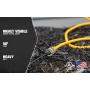 Coleman Cable 01789 10/3 Insulated Outdoor Extension Cord with Lighted End, 100-Foot