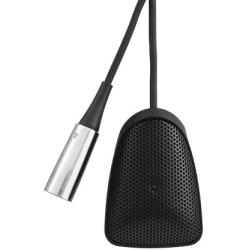 Shure CVB-B/O Boundary Condenser Microphone, 12 feet Cable, Omnidirectional (Black)
