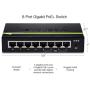 TRENDnet 8-Port Gigabit GREENnet PoE+ Switch,TPE-TG44G, 4 x Gigabit PoE/PoE+ Up to 30 Watts/Port, 4 x Gigabit, 61W Power Budget, 16 Gbps Switch Capacity, Ethernet Unmanaged Switch, Lifetime Protection Black