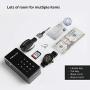 Populife Keybox，IP65 Bluetooth Smart Key Lock Box Replaceable Password for Home, Hotel, School, Office